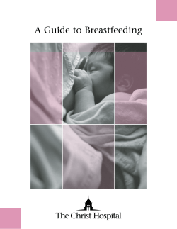 A Guide to Breastfeeding 1