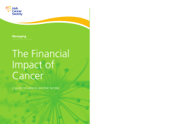 The Financial Impact of Cancer Managing