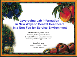 Leveraging Lab Information in New Ways to Benefit Healthcare