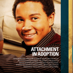 AttAchment in Adoption