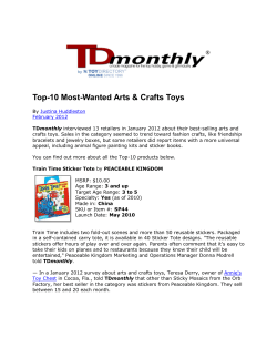 Top-10 Most-Wanted Arts &amp; Crafts Toys