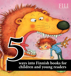 5 ways into Finnish books for children and young readers