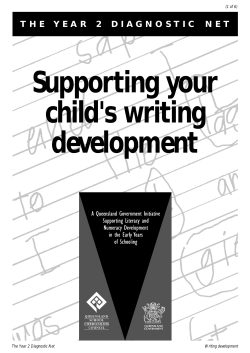 Supporting your child's writing development