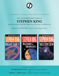 s STEPHEN KING