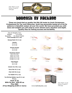 bonefish fly package