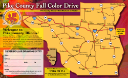 Pike County Fall Color Drive Welcome to Pike County, Illinois!