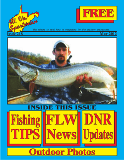 DNR Fishing FLW TIPS