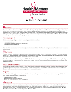 Yeast Infections Description