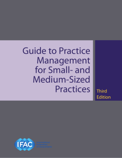 Guide to Practice Management for Small- and Medium-Sized