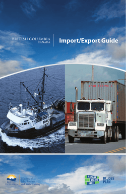 Import/Export Guide