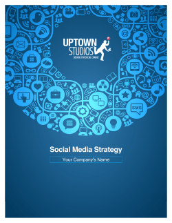 Social Media Strategy Your Company's Name