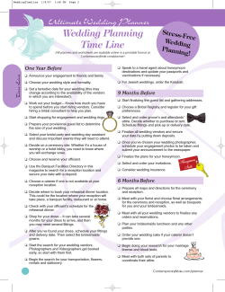 Ultimate Wedding Planner Wedding Planning Time Line Stress-Fr