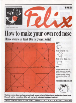 How to make your own red nose ! KEY