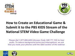 How to Create an Educational Game &amp;