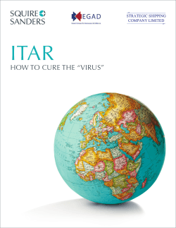 ITAR How To CuRe THe “VIRus”