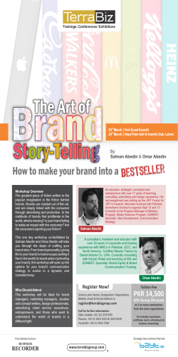 How to make your brand into a By Salman Abedin
