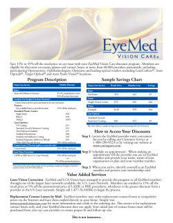 Eye Exam         ... $45 $5