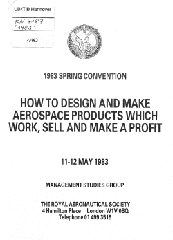 WORK, DESIGN AEROSPACE PRODUCTS SELL