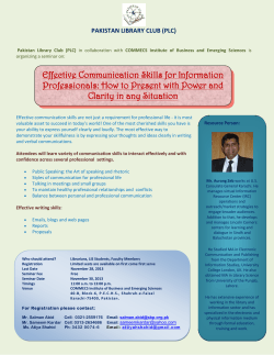 Effective Communication Skills for Information Clarity in any Situation