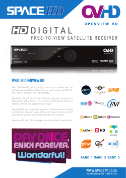 WHAT IS OPENVIEW HD