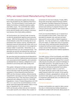 Why we need Good Manufacturing Practices Good Manufacturing Practices