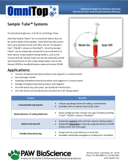 Sample Tube™ Systems