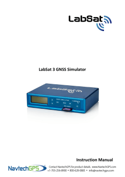 LabSat 3 GNSS Simulator