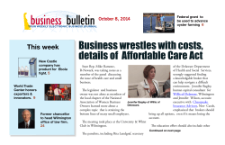Business wrestles with costs, details of  Affordable Care Act This week