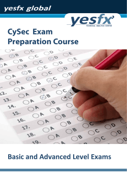 CySec  Exam Preparation Course Basic and Advanced Level Exams