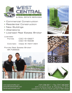 • Commercial Construction Residential Construction New Buildings