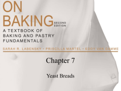 Chapter 7 Yeast Breads