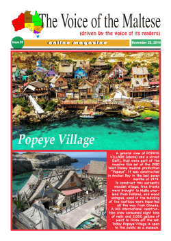 Popeye Village - Maltese Welfare NSW