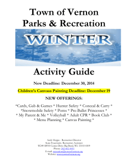 2014 winter activity guide