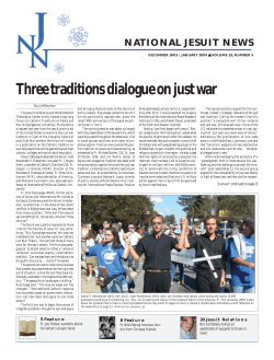 Three traditions dialogue on just war