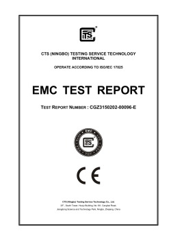 EMC TEST REPORT