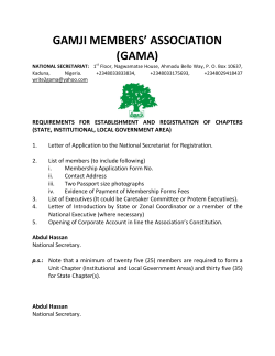 Payment - Gamji Members Association