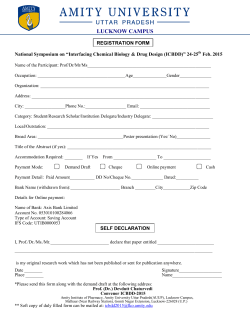 A) Registration Form