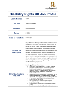 information - Disability Rights UK