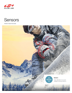 the Sensors Selector Guide