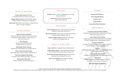 dinner menu pdf
