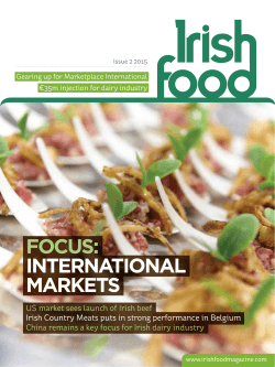 Issue 2 - Irish Food