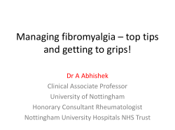 Dr Abhishek - Nottingham University Hospitals NHS Trust