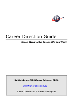Career Direction Guide