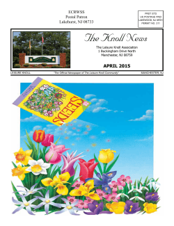 The Knoll News - Senior Publishing