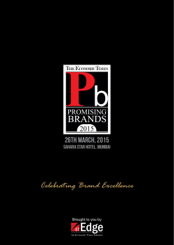 Celebrating Brand Excellence - The Economic Times Best