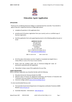 Education Agent Application