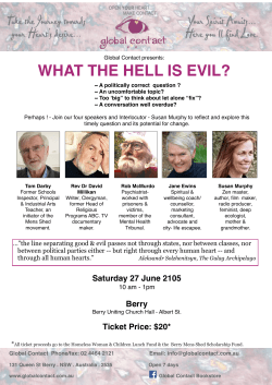WHAT THE HELL IS EVIL?