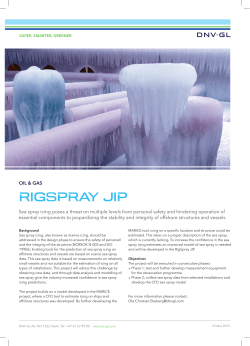 pdf Rigspray JIP - Blogs in DNV-GL