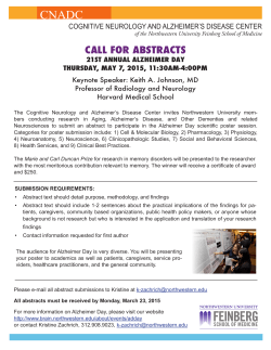 to view the Call for Abstracts flyer