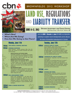 land use, regulations and liability transfer